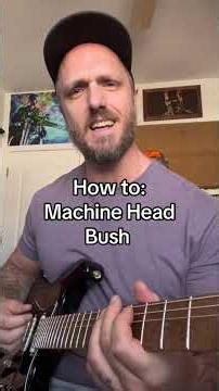How to: Machine Head - Bush. Tab on Patreon. Go practice!