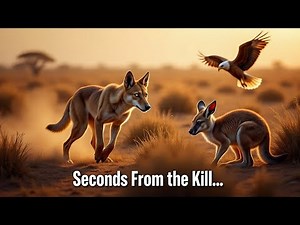 Dingo vs Kangaroo: A Fight for Survival