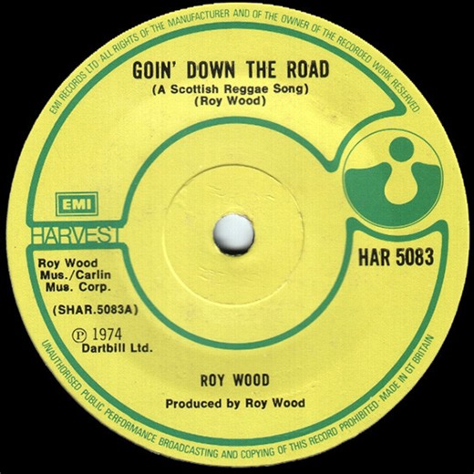 Roy Wood - Goin' Down The Road (A Scottish Reggae Song)