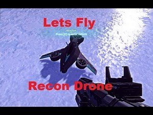 Planetside 2 Test Server - Recon Drone Flight