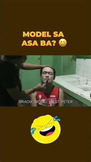 model sa asa? 🤣 jokeee! 😁 #funnymoments #guizomandaue #staffhouse #titaburay