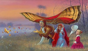Michael Cheval Gives the Backstory Behind 4 of His Incredible Creations