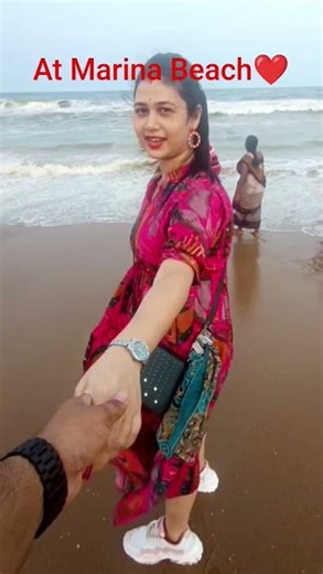 At Marina Beach ⛱️ Anniversary Special 💞