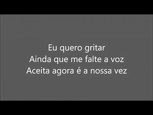 Calema - A Nossa Vez ( Letra )