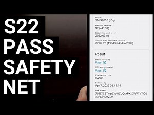 Making the Galaxy S22 Pass SafetyNet Checks When it Fails From Magisk