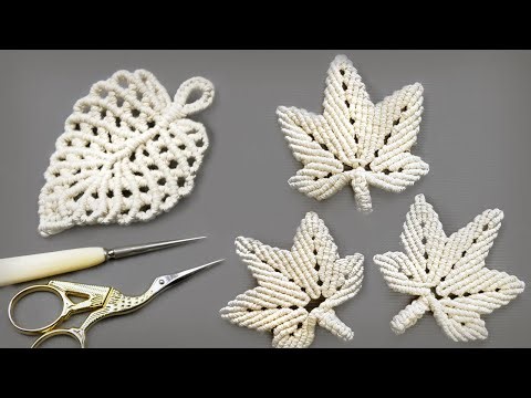 Must See Macrame Leaf Patterns DIY