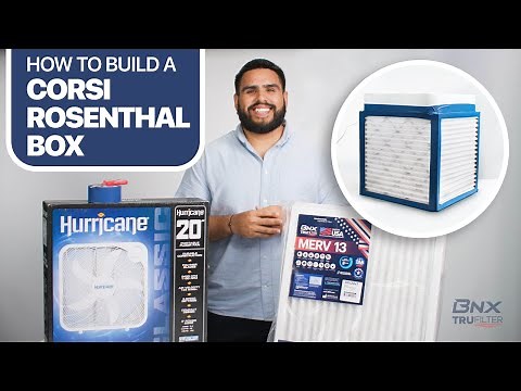 How to Build a Corsi-Rosenthal Box with BNX Trufilter's MERV 13 Air Filters