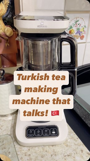 1.8K views · 22 reactions | Would you prefer this to the traditional way to make Turkish tea? Since having this we’ve drank nothing but Turkish Tea!  #turkishtea #çay #turkishfood #karaca | Cinders Wish | Facebook
