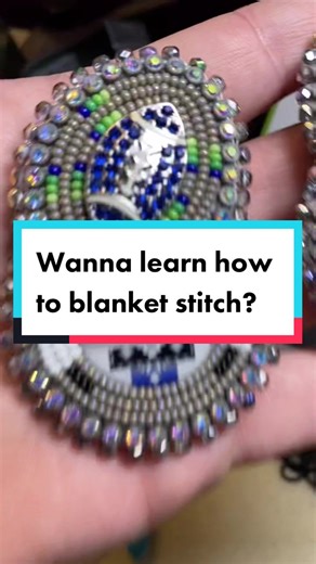 Blanket Stitch Edging Tutorial for Beadwork Enthusiasts