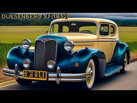 The Iconic Speed Machine: 1932 Duesenberg Model SJ
