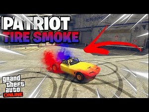 how to get a MODDED multi COLOUR tire smoke on any vehicle in GTA 5