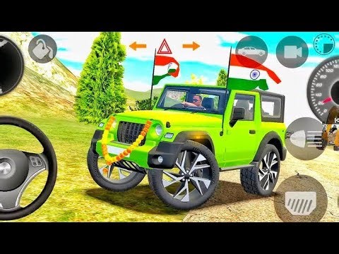 Indian Car Driving Simulator Gameplay | Realistic Indian City & 4x4 Driving