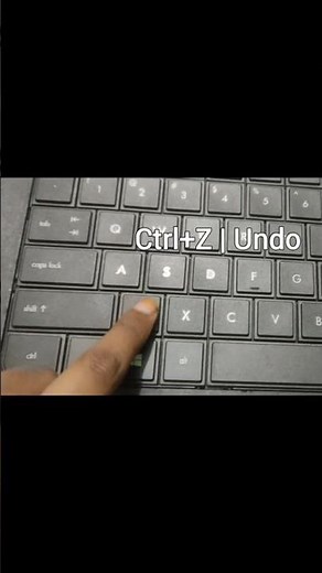 keyboard shortcuts ctrl+Z |Undo |computer | PC #computer #keyboardshortcuts