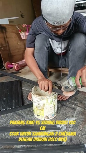 membuat kaki kandang/terarium #diy #kandang #part5