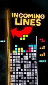 The Greatest Survival of my Tetris Career #gaming #esports #tetris #streamer #proplayer #shorts