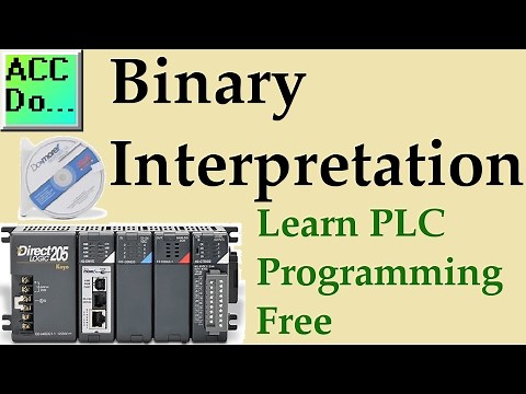 Learn PLC Programming - Free 7 - Binary Interpretation
