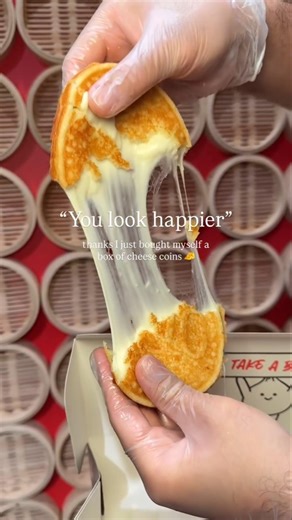 Not To Be Dramatic... But You NEED This Cheese Coin 🤤 #cheesecoin #yipdumplingshop #cheeselover