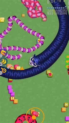 Wormszoneio magic gameplay! 💯😈🐍#snakezone #wormszone #shortvideo #viralgaming #trending