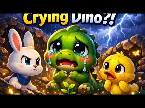 Why Was the Dinosaur Crying? 🦖 | Lumo & Pipi Save the Day!