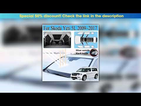 New Arrival Car Sunshades For Skoda Yeti 5L 2009 2010 2011 2012~2017 Accessories Full Coverage Suns