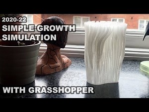 How to: Simple Growth Simulation ( Grasshopper )