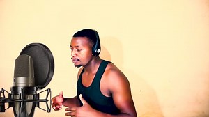 Back to studio,,testing mic... | Francis Kariuki