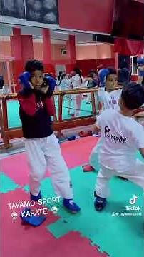 entrainement karate pour les enfants