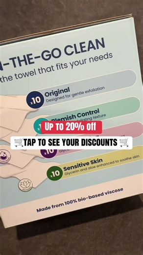 Try all 4 of the best towels and decide which is your favorite! #cleanskinclub #cleanskincare