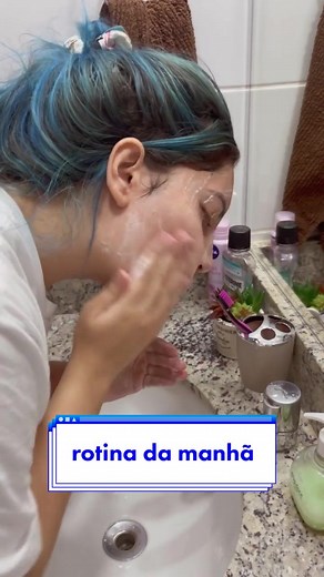 mini rotina da manhã 😉