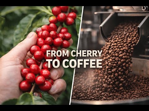 Inside a Modern Coffee Factory: From Bean to Cup (Full Process)