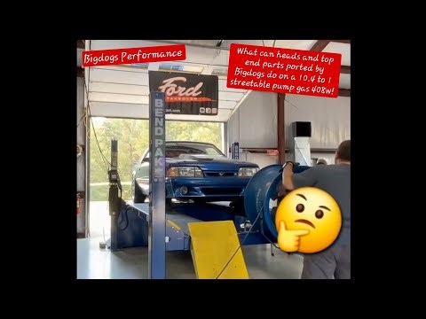 SBF 408w running Bigdogs Ported parts with DYNO NUMBERS!🤔