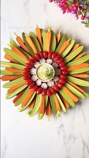 Veggie Platter Inspiration🥕 | Quick and Easy Healthy Snack Presentation Ideas🌿