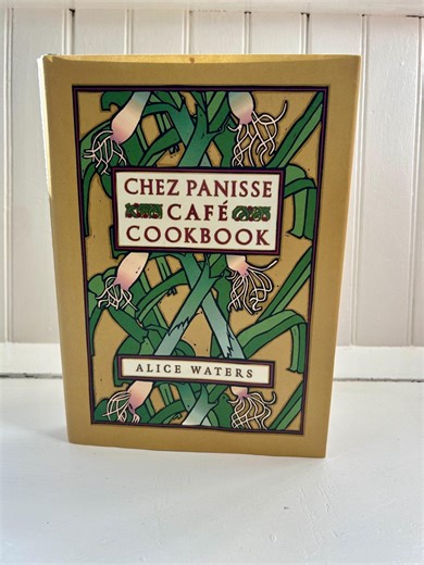 Signed First Edition Chez Panisse Cafe Cookbook by Alice Waters - Etsy