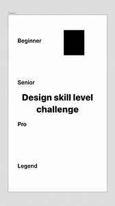 20K views · 205 reactions | Design Skill Level Challenge by Uxbyant | Artistry Media Ui & Ux Tips | Facebook