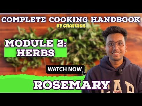 The Complete Guide to Rosemary | Cooking Handbook by Crafians