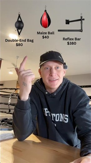 Don’t buy 3 different bags ❌ get the Spar Rope instead. It’s a double end bag, slip bag, reflex bar.