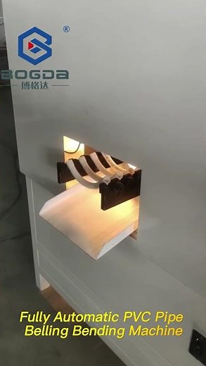 fully automatic pvc pipe belling bending machine