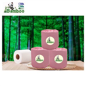 [Hot Item] Factory Production Environmental Unbleached Bamboo Pulp 3 Ply Toilet Paper