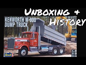 Revell Kenworth Dump Truck Unboxing & History of Kit - MATS 2023