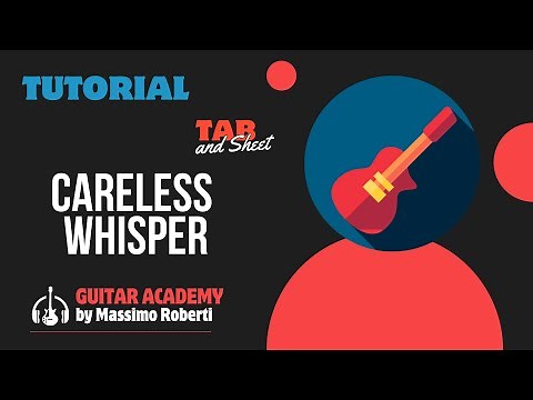 Careless Whisper Guitar Tutorial – George Michael | Easy Lesson + Tabs & Score