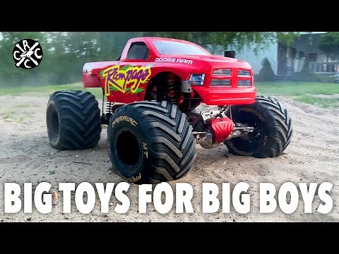 Big Toys for Big Boys! The 1/5 Scale Gas RC Monster Truck from Primal RC