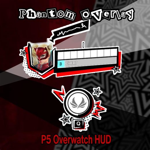 Phantom Overlay for OBS and Hudsight | Overwatch HUD | Healthbar and Ult - Etsy