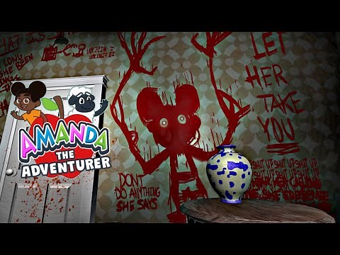 [SECRET ENDING] Amanda The Adventurer v1.4 - Full Walkthrough Gameplay (SHORT HORROR GAME)