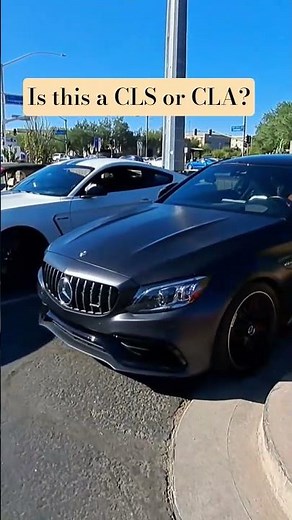 Is this a CLS or CLA? #Mercedes #amg