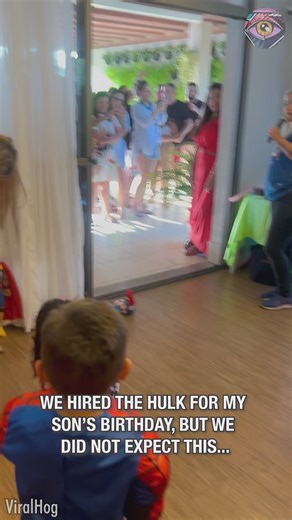 1.4M views · 4.1K reactions | Hulk face-plants at my son’s birthday party | Bright Side | Facebook