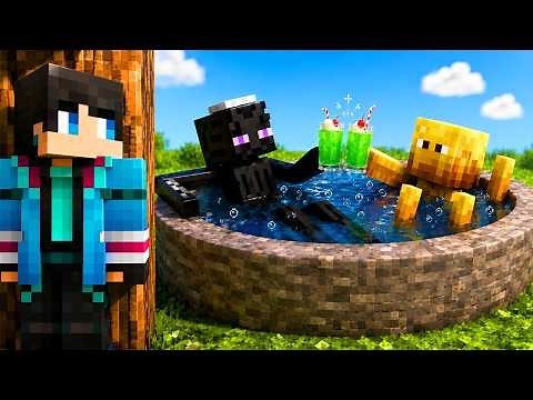 What Do Minecraft Mobs Do When Players Are Offline?【 Minecraft 】