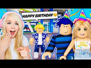 MY CRUSH INVITED ME TO HIS BIRTHDAY PARTY IN BROOKHAVEN! (ROBLOX BROOKHAVEN RP)