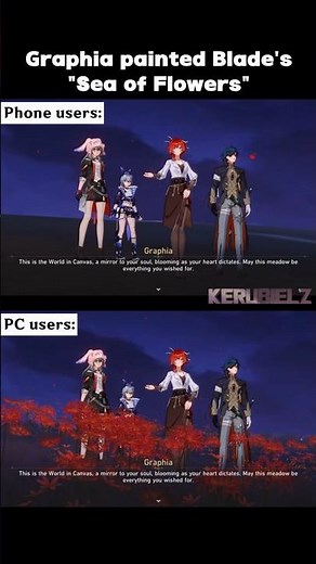 HSR New Map details on different device be like.. #honkaistarrail #shorts