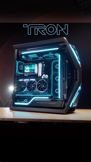 Archetype Origins PC | Tron Legacy Inspired Custom PC We created a custom Tron Legacy and Tron Ares inspired rig powered by ASUS hardware, glowing with neon... | Instagram