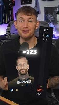 Negative record in Kickbase?!😱 #shorts #bundesliga #fussball #kickbase #baumann